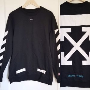 off white seeing things jumper